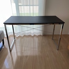 ニトリ　デスク　(N トリシア 120 BK)  テーブル　机の画像