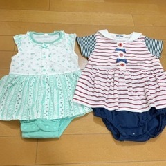 女の子子供服　60サイズ80サイズの画像
