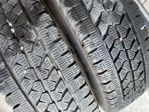 205/85R16バリ山アルミ4本セット　ジムニー他に