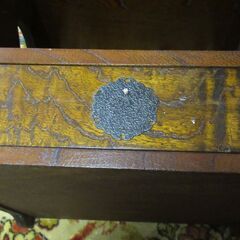 物置台　昭和の民芸調の画像