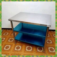 【岐阜市 引取り大歓迎/近隣配達可】 美品 業務用 3段ステンレ...