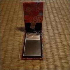 鏡付き　楊枝入れ