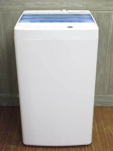 ss3881　ハイアール　洗濯機　4.5kg　JW-C45CK　節水　Haier　全自動洗濯機　スパイラルパルセーター　しわケア脱水　お急ぎコース10分