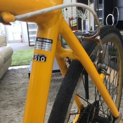 ●【✨デリバリー❗️サイクリング❗️通学❗️黄色がオシャレ❗️✨】WEEKEND BIKES/ウィークエンドバイクス 700Cクロスバ