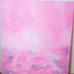"Sakura" 桜 - 絵画油絵 ( 最終日利用可能！あなたの...