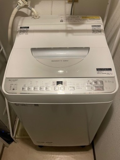 SHARP タテ型洗濯乾燥機 ES-TX5C シャープ