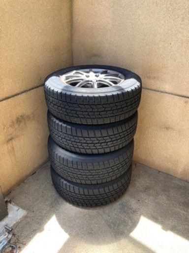 【31日まで】2019年製スタッドレス+ホイールセット GOODYEAR ICENAVI6 215 65R16 4本セット