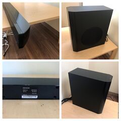  DENON DHT-S412 シアターシステム サウンドバー デノン ホームシアター　2011年製 サウンドバーの画像