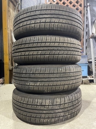 ワ)TOYOTA トヨタ純正アルミタイヤ付き 6J +50 2020年製 GOOD YEAR EfficientGrip ECO EG