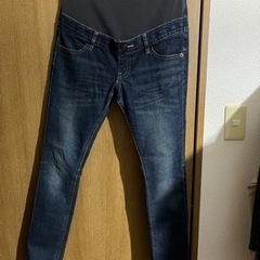マタニティ用　デニムパンツ