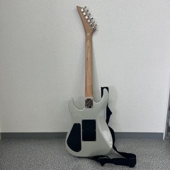 Photogenic  フォトジェニック　エレキギター　シルバー　グレー　ソフトケース付きの画像