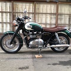 ★トライアンフT 100ボンネビル900 車検付 走行脅威の1,...