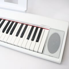 【かながわpay対応】471) 【美品】 YAMAHA ヤマハ 21年製 電子ピアノ Piaggero ピアジェーロ NP-12WH 61鍵 ホワイト 取説・電源コード付きの画像