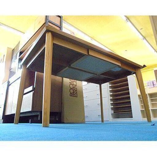札幌【4人掛けダイニングテーブル 引出し×2】幅135cm ナチュラルカラー 北欧風 分解\u0026組立可能 4人用ダイニングテーブル 食卓テーブル 作業台 デスク 本郷通店 札幌【4人掛けダイニングテーブル 引出し×2】幅135cm ナチュラル