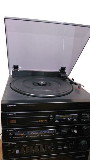 149 クラウン　レコードカセットプレイヤー（4800円→3000円に値下げしました♪）