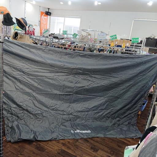 ★ヘキサゴンタープ  キャンプ  アウトドアに！  グレー   持ち運びやすい収納バッグ付き  【店頭販売のみ】