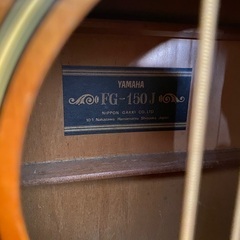 YAMAHA / FG-150J  アコースティックギター　カポ...