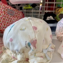 ■店頭引取限定■美品☆ジェラートピケ　帽子〜フリーサイズ