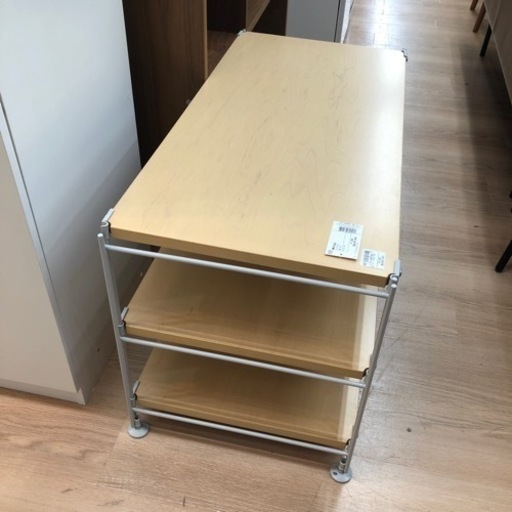 無印良品 ユニットシェルフ 3段ワイド【トレファク上福岡】