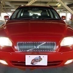 群馬【自社ローン】★車検２年付★保証人無し★全国対応★ボルボ★V70★極上車★サンルーフ★本革シート★の画像
