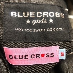BLUE CROSS 黒ジャケット Mサイズ 良品の画像