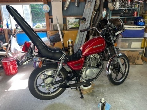 GN125H 吸い込み カスタム