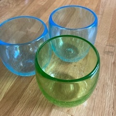 北一硝子風グラスセットとペアカップ