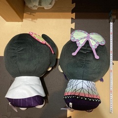 鬼滅の刃　ぬいぐるみ　栗花落カナヲ　胡蝶しのぶの画像