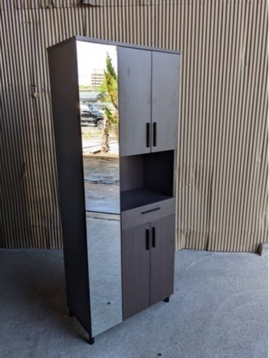 シューズBOX  ミラー付　265