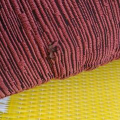 中古　座布団　梅　2点セットの画像