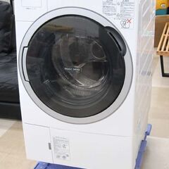 札幌市/清田区 動作品 TOSHIBA/東芝 ドラム式洗濯乾燥機 TW-117V5L 16年製 洗濯11kg/乾燥7kg 左開き Bigマジックドラム 生活家電 一部難あり