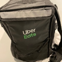 Uber eats公式最新バッグ　ウバッグ　ウーバーバッグの画像