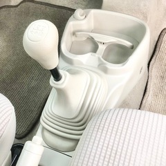 5MT★ローダウン★ホワイトアルミ★エッセ★足回り&アルミ純正戻し→4万円お値引き可の画像