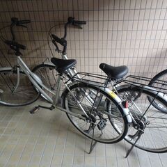 中古自転車、差し上げます！