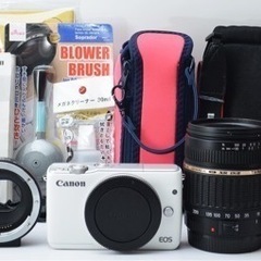 超小型●初心者向け●Wi-Fi転送●近距離から望遠まで●キャノン EOS M10 1ヶ月動作補償あり！ 安心のゆうパック代引き発送！ 送料、代引き手数料無料！の画像
