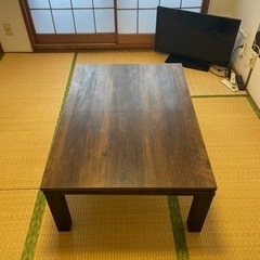 こたつ　アイリスオーヤマの画像