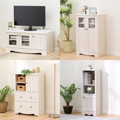 ニトリ　テレビ台・収納棚　中古品　4点セット