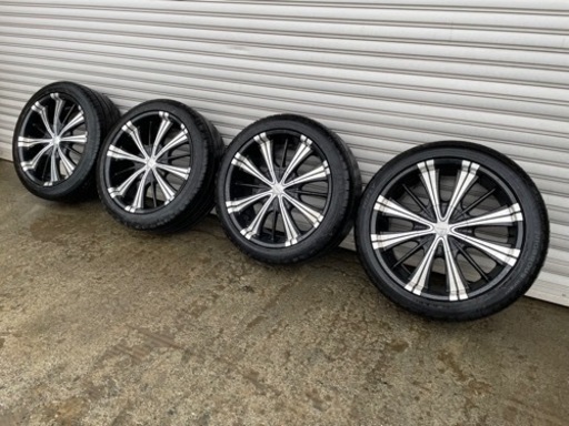 ハリアー　SPIEL  アルミ　ホイール　20インチ 8.5J+38 245/45R20 4本