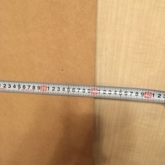 MDFボード　1700mm 厚み5.5mm 残5枚　棚板などにどうでしょうかの画像