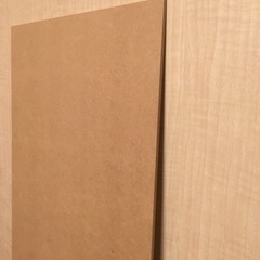 MDFボード　1700mm 厚み5.5mm 残5枚　棚板などにど...