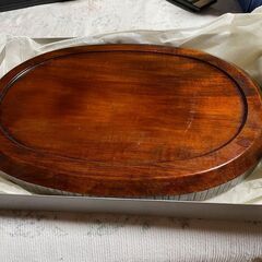 しこく彫　香川の漆器　お盆　縦25cm 横36cm　高さ4cm  深さ３cmの画像