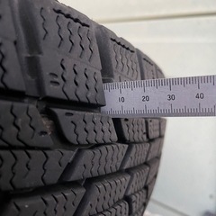 【8/6まで】155/65R14 スタッドレスタイヤ GOODYEAR +スペアタイヤ有の画像