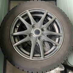 【8/6まで】155/65R14 スタッドレスタイヤ GOODYEAR +スペアタイヤ有の画像