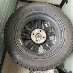 【8/6まで】155/65R14 スタッドレスタイヤ GOODYEAR +スペアタイヤ有の画像