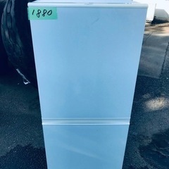 ✨2017年製✨1880番 AQUA✨ノンフロン冷凍冷蔵庫✨AQR-16F‼️