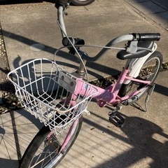 商談中    子供用 自転車 女の子 18インチ