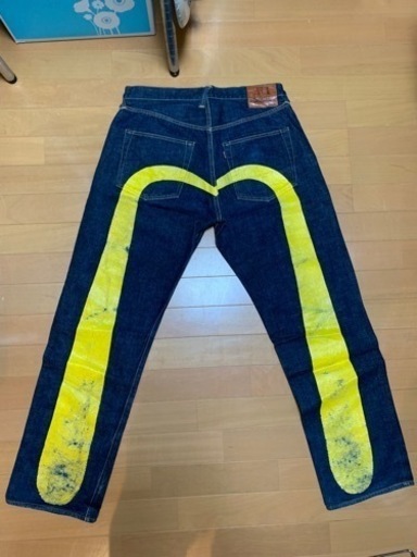 EVISU No.1 SPECIAL Lot.2001 大黒 YELLOW 36×35