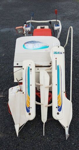 鹿児島発　クボタ　2条刈りバインダーRE55