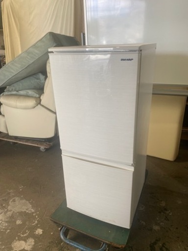 シャープ冷蔵庫☆2019年製☆SJ-D14E-W☆格安販売