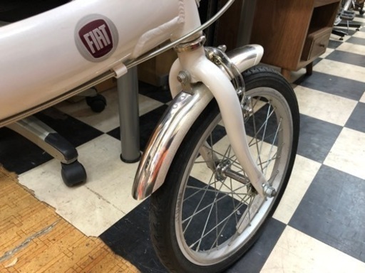売り切れました！美品！FIAT 20インチ 折り畳み自転車 シティサイクル